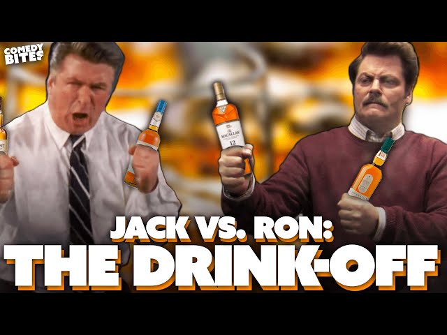 Ron Swanson VS. Jack Donaghy: The Drink-Off | Parks & Recreation and 30 Rock | Comedy Bites