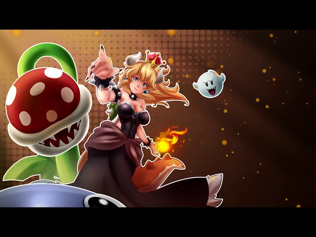 Bowsette HD Animated Wallpaper