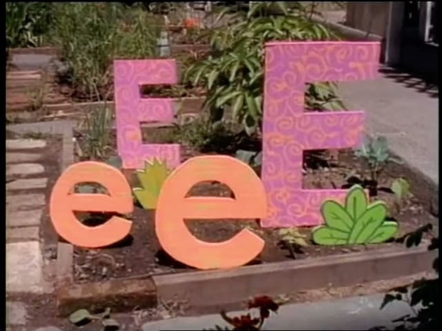 Sesame Street: Letter Garden E
