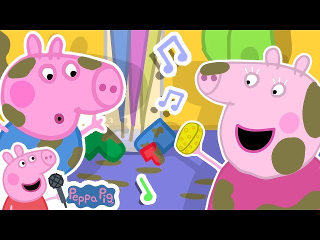 The Clean Up Song | Ring-a-ring-a-rosies | Peppa Pig Nursery Rhymes & Kids Songs