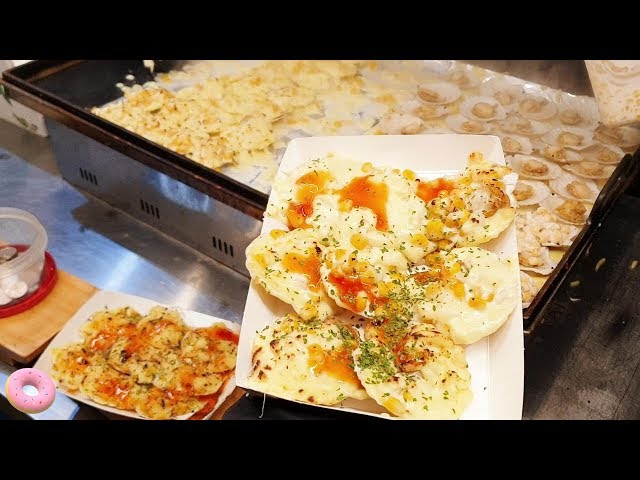 Scallops Cheese roast - Korean street food