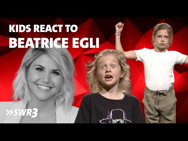 Kinder reagieren auf Beatrice Egli