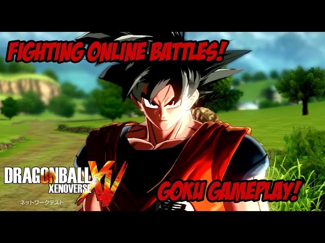 [BETA] Dragon Ball Xenoverse - Fighting Online Battles! [Goku Gameplay]