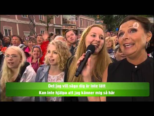 Jag vill vara din Margareta - Allsång - Lotta på Liseberg (TV4)