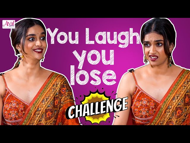 You Laugh You Lose Ft Keerthy Suresh Shravya Varma | Good Luck Sakhi Movie Interview