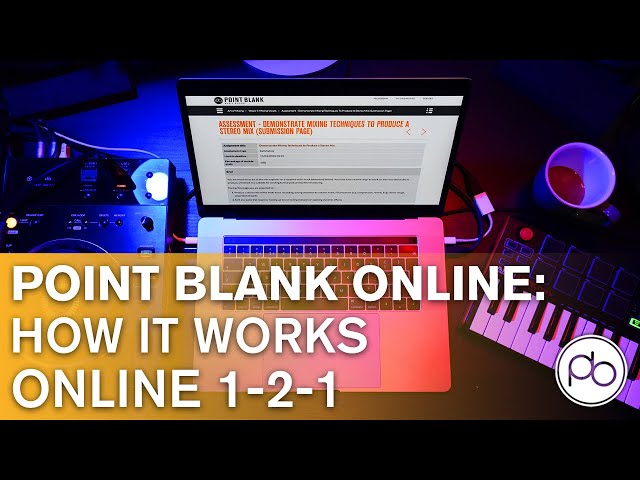How 1-2-1 Tutorials Work | Point Blank Music School Online