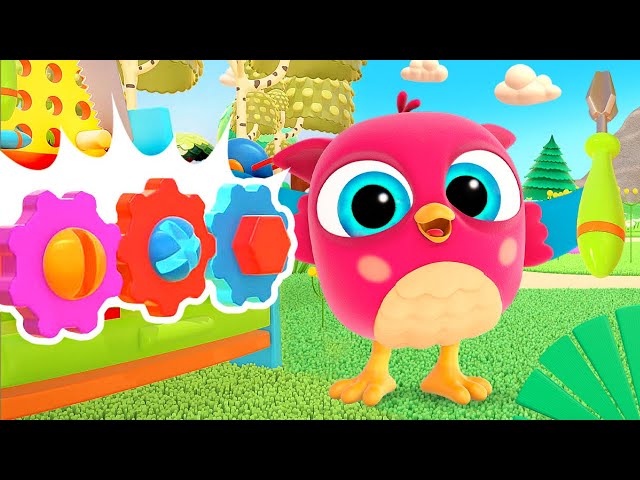 New episodes of Hop Hop the Owl cartoon for kids. Baby cartoons for preschoolers.