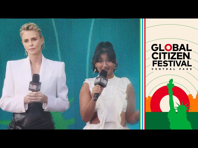 Charlize Theron & Deja Foxx Speak About Gender Equity | Global Citizen Festival 2023