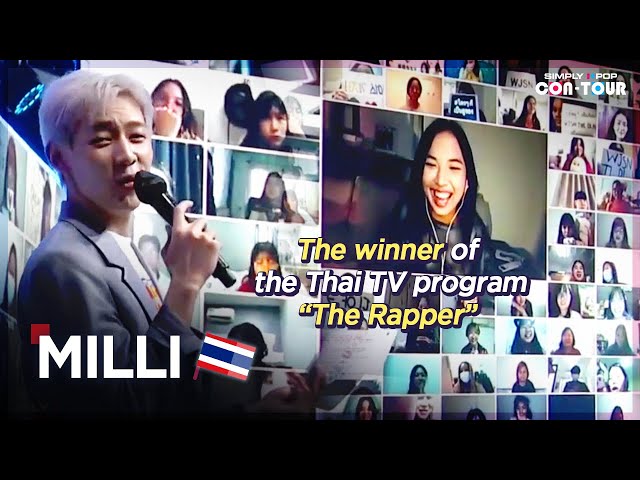[Simply K-Pop CON-TOUR] MILLI! The winner of the Thai TV program “The Rapper” (📍Thailand)