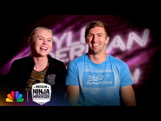 Kyle Soderman and Megan Johnson Crush the Power Tower | American Ninja Warrior Couple's Special