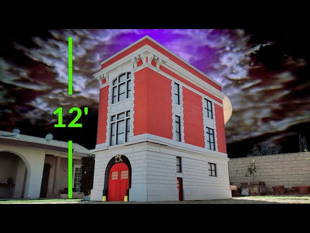 INCREDIBLE Ghostbusters Toy Playset! - Hook & Ladder 8 Door and Windows (Pt.13)