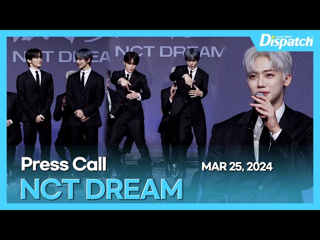 NCT DREAM, The Press call of the new album ‘DREAM( )SCAPE’