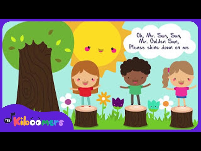Mr Sun - The Kiboomers Preschool Songs & Nursery Rhymes for Weather Theme