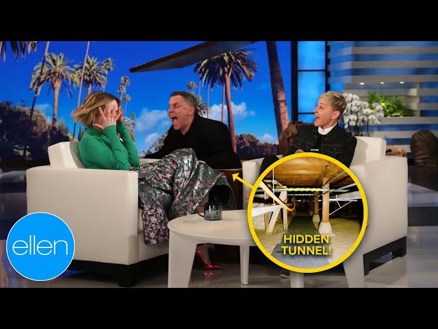 A Behind-the-Scenes Look at How Celebrities Are Scared on The Ellen Show