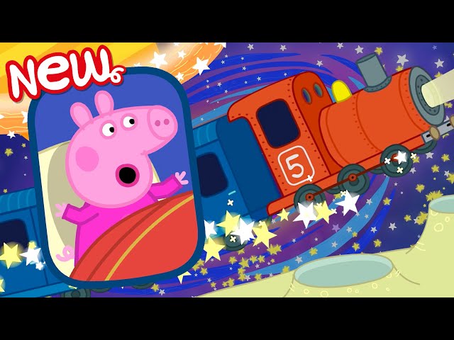Peppa Pig Tales ✨ The Night-Time Train Sleepover! 🚂 Peppa Pig Episodes