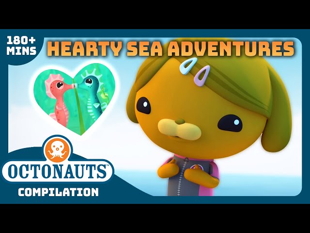 @Octonauts - ❤️ Hearty Sea Adventures  🌊 | 3 Hours+ Compilation | Underwater Sea Education for Kids