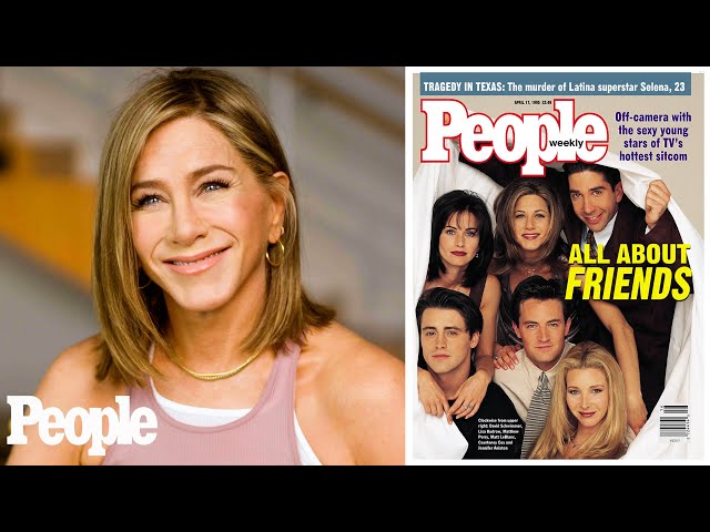 Jennifer Aniston Reacts To Her First Cover of PEOPLE with 'Friends' Cast | PEOPLE