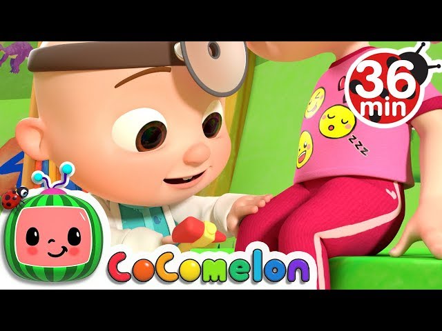 The Doctor Checkup Song + More Nursery Rhymes & Kids Songs - CoComelon