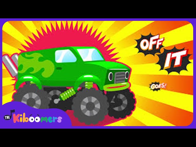 Monster Truck Colors Song - The Kiboomers Preschool Songs for Circle Time