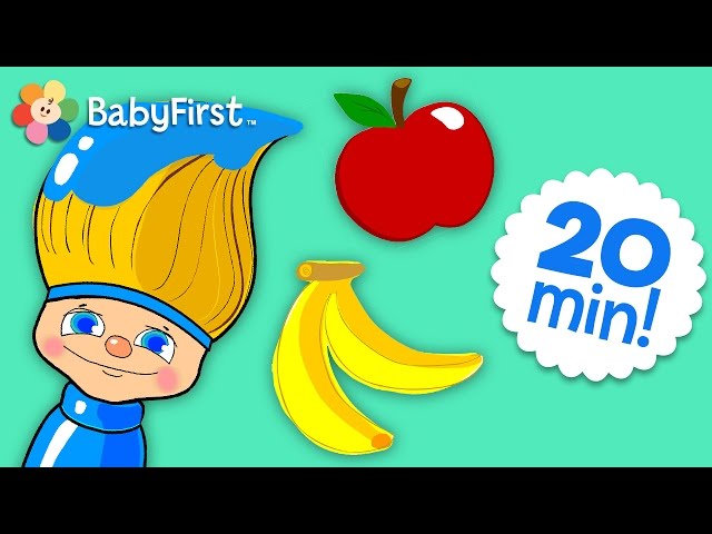 Red, Blue, Green & More Colors | Color for Kids | Petey Paintbrush | BabyFirstTV
