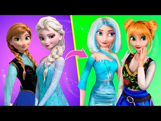 Elsa & Anna in the New World / 31 Frozen Hacks and Crafts