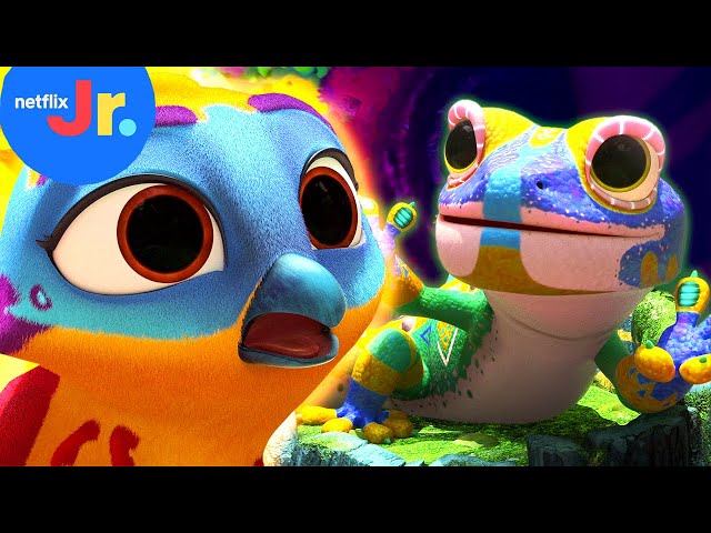 Summer Meets the Great Gecko 🦎 | Spirit Rangers | Netflix Jr