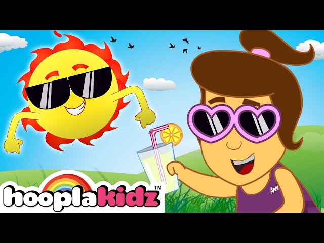 Mr. Sun, Sun, Mr. Golden Sun + Summer Kids Songs | HooplaKidz