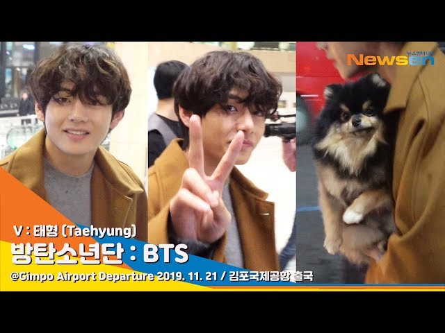 BTS 'V·Taehyung' 방탄소년단 뷔, 오늘도 뷔주얼 축제구나 (with 연탄) [NewsenTV]