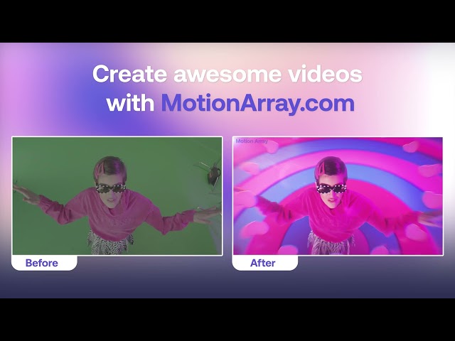 How We Created a Commercial Using Only a Green Screen & Motion Array