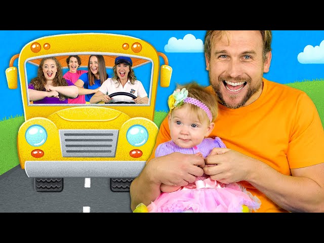 Wheels on the Bus (Acoustic) | Kids Nursery Rhymes