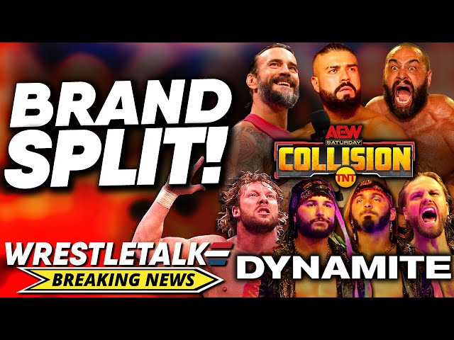 BREAKING: AEW Collision CONFIRMED! HARD AEW Brand Split! | WrestleTalk
