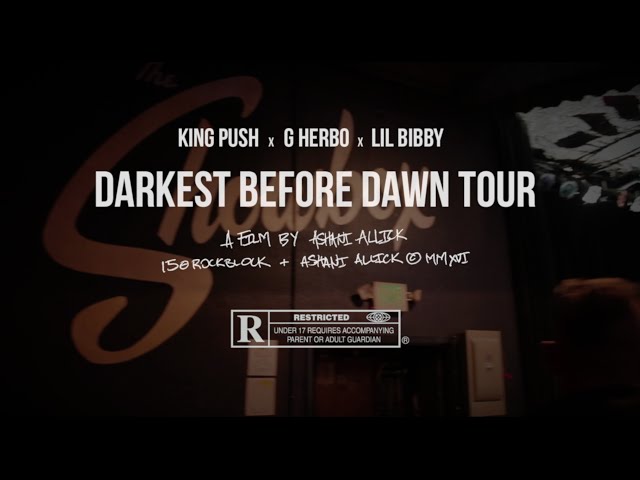 G Herbo - Darkest Before Dawn Tour w/ Lil Bibby & Pusha T (West Coast)