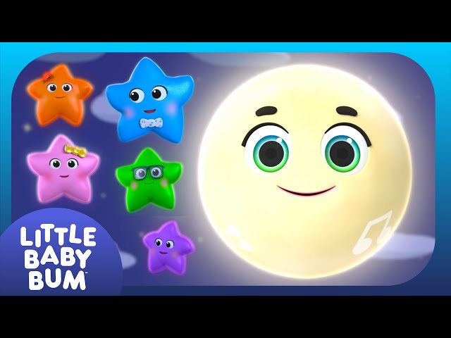Mindful Stars and Sleepy Moon 🌙✨ Short Bedtime Video |  Relaxing Animation with Music for Sleep