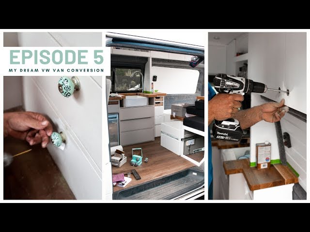 VW T5 Van Conversion, EP 5: Finishing the van and adding details