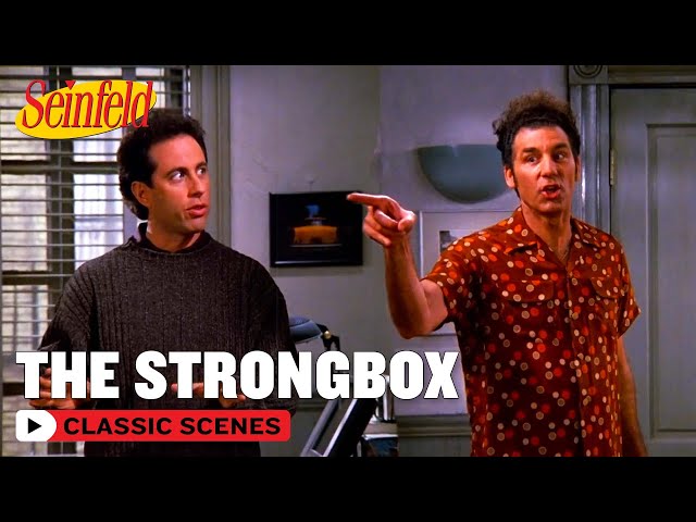 Kramer Hides The Key To His Strongbox | The Strongbox | Seinfeld