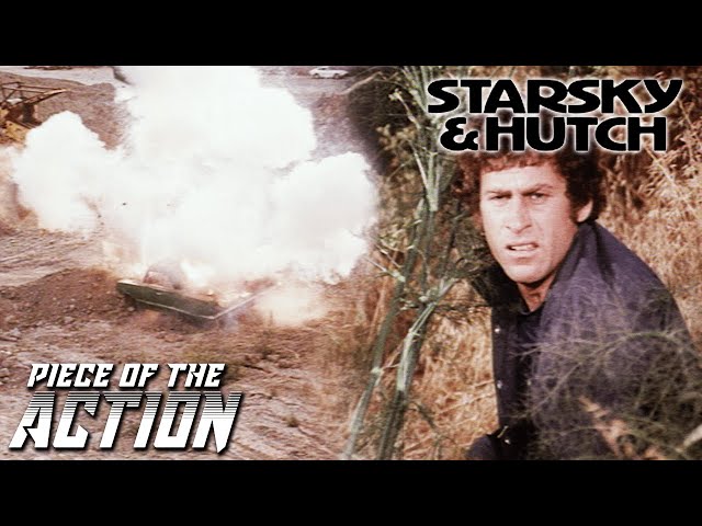 Starsky Bails From Exploding Car | Starsky & Hutch