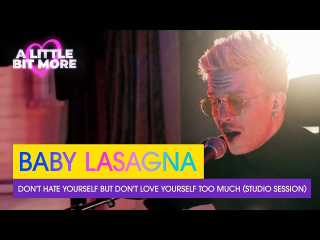 Baby Lasagna - Don't hate yourself but... (Studio Session) | Croatia 🇭🇷 | #EurovisionALBM