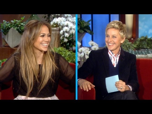 Jennifer Lopez and Ellen Play 'Last Word'
