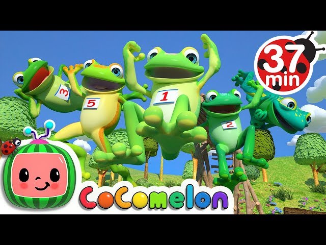 Five Little Speckled Frogs + More Nursery Rhymes & Kids Songs - CoComelon