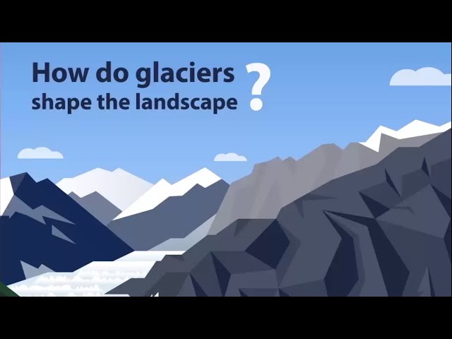 How do glaciers shape the landscape? Animation from geog.1 Kerboodle.