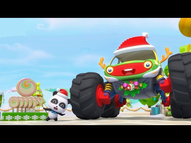 Baby Panda's Big Lollipop | How to Make Candies | Share with Monster Cars | BabyBus