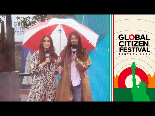Sophia Bush & Katie Holmes Highlight the Importance of Gender Equity | Global Citizen Festival 2023