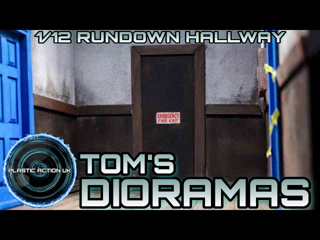 Tom's DIORAMAS Episode.1 - 1:12 scale Rundown Hallway