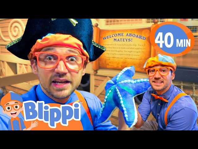 Blippi Explores Science at the Children's Museum | BEST OF BLIPPI TOYS | Educational Videos for Kids