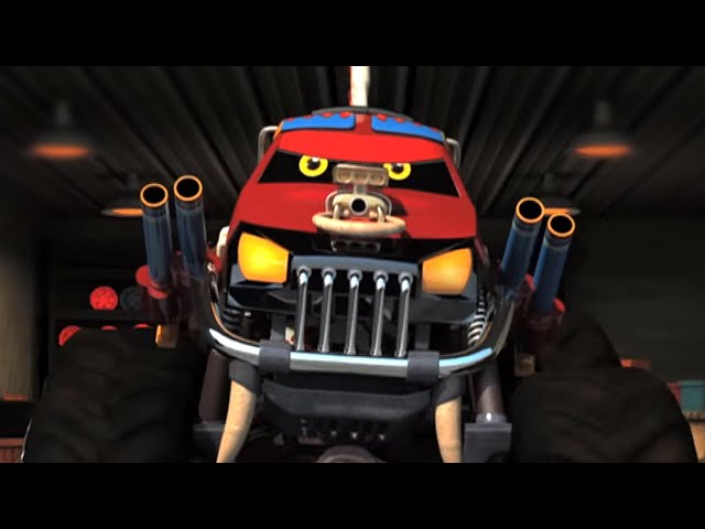 Monster Truck Dan Clash Of Giants, Vehicles Cartoon by Baby Box