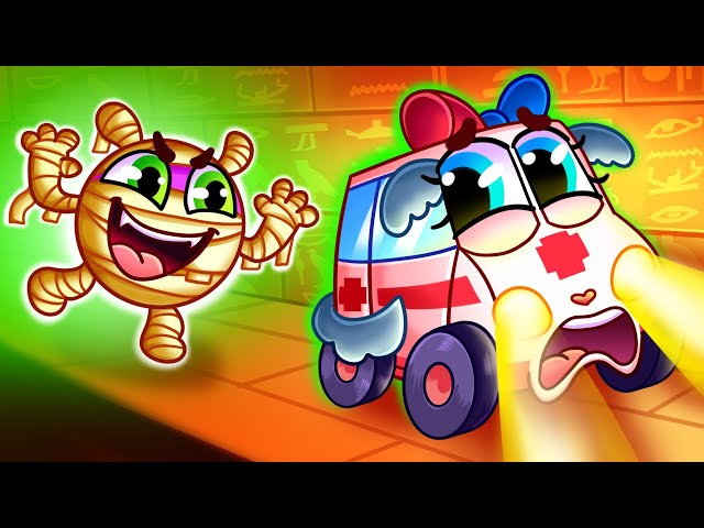 Mummy Song 🙀 Mummies Try to Catch Me 🚨 Funny Kids Songs by Baby Cars🚙🦊🛻😼
