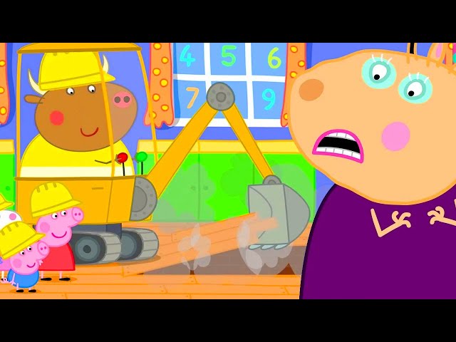 Peppa's New Teacher Mr Bull! 🚜 | Peppa Pig Official Full Episodes