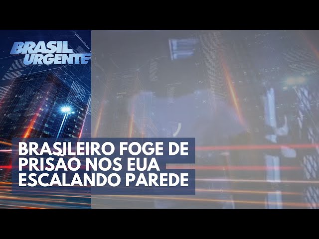 EUA: Assassino foragido fugiu pelo telhado | Brasil Urgente