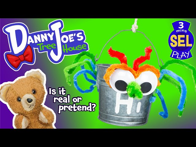 Teddy Plays Pretend to Take Control of His Big Feelings | Itsy Bitsy Spider Song