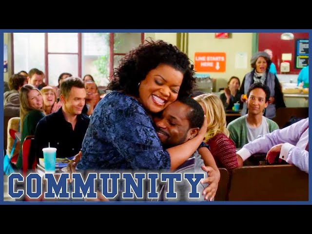 Andre Re-Proposes To Shirley | Community